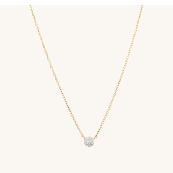 Mejuri Gold Diamond necklace - Picture 3 of 10